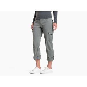 Kuhl SPLASH ROLL-UP PANT Women’s Size 14 Long Green Hiking Camping Activewear